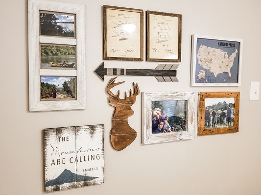 DIY Mixed Farmhouse Gallery Wall