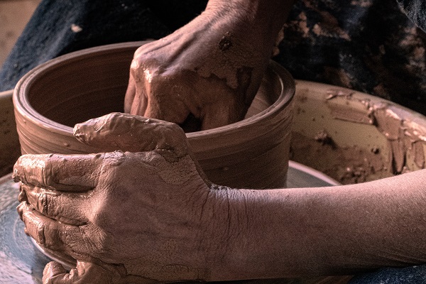 God is the potter, we are the clay