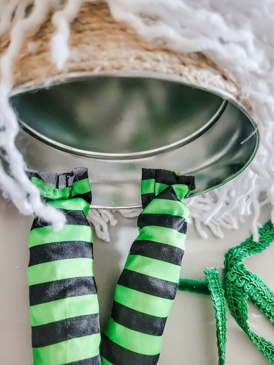 make an adorable DIY Halloween Gnome that is no sew