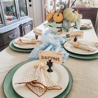 Fall Dining Table Decorating Ideas