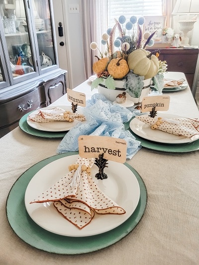 Fall Dining Table Decorating Ideas