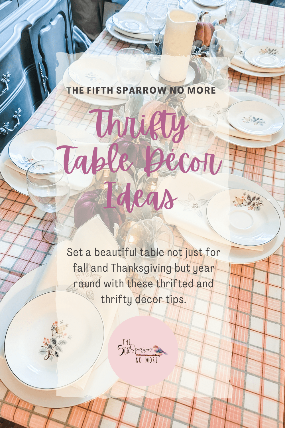 Thrifty and Thankful Table