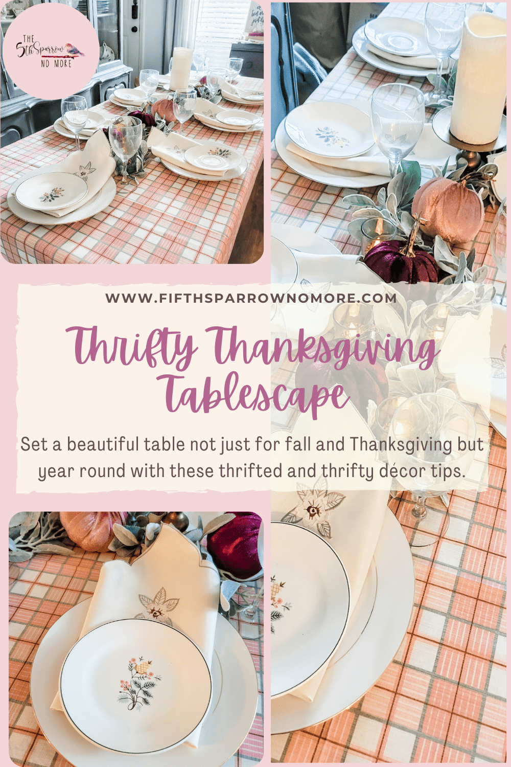 Thrifty and Thankful Table