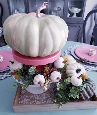 Creating a fall tiered tray - tips and tricks