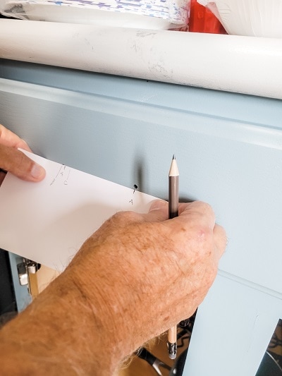 Add unique handles or drawer pulls to your piece by using spoons.