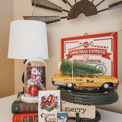 Vintage Farmhouse Christmas decor