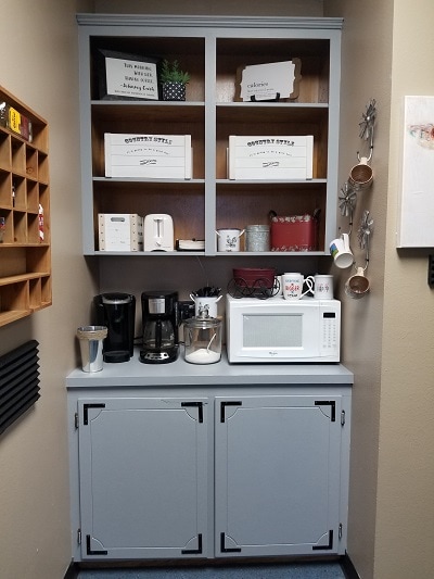 conference room coffee bar