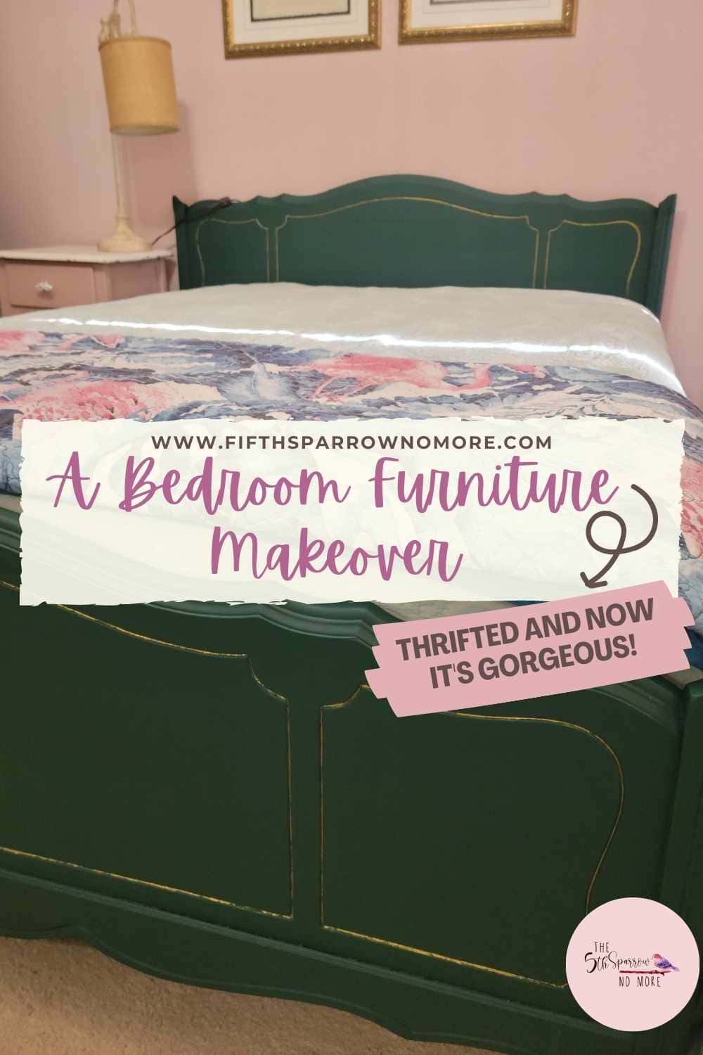 Bedroom Furniture That Was Thrifted and Made New