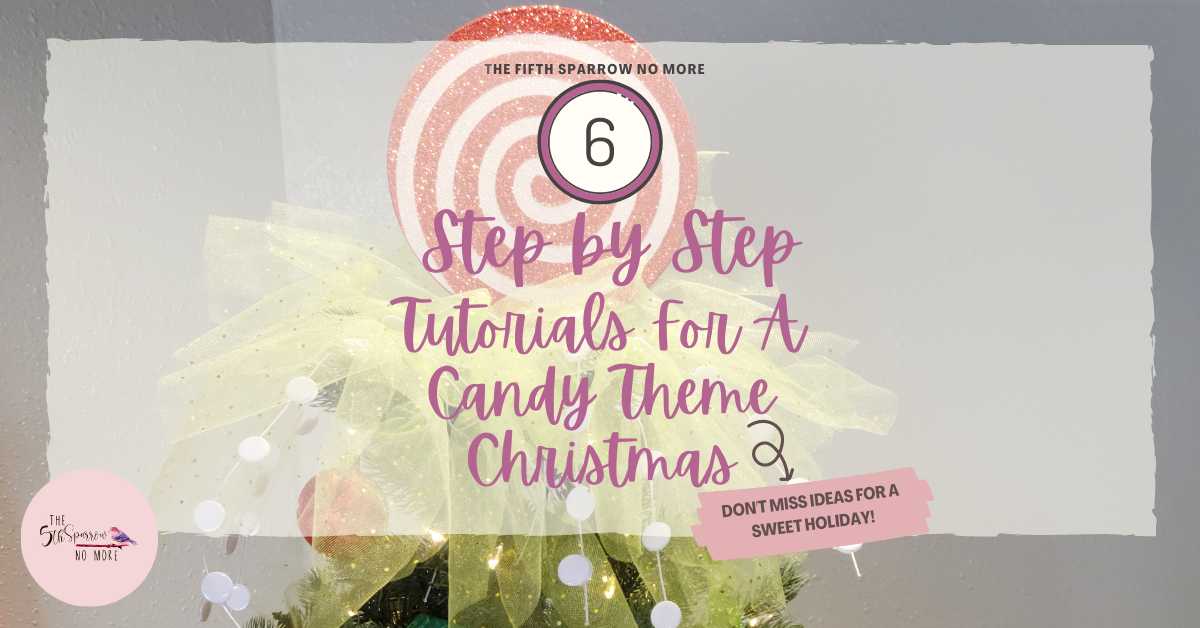 Easy And Budget Friendly Candyland Christmas Decorations