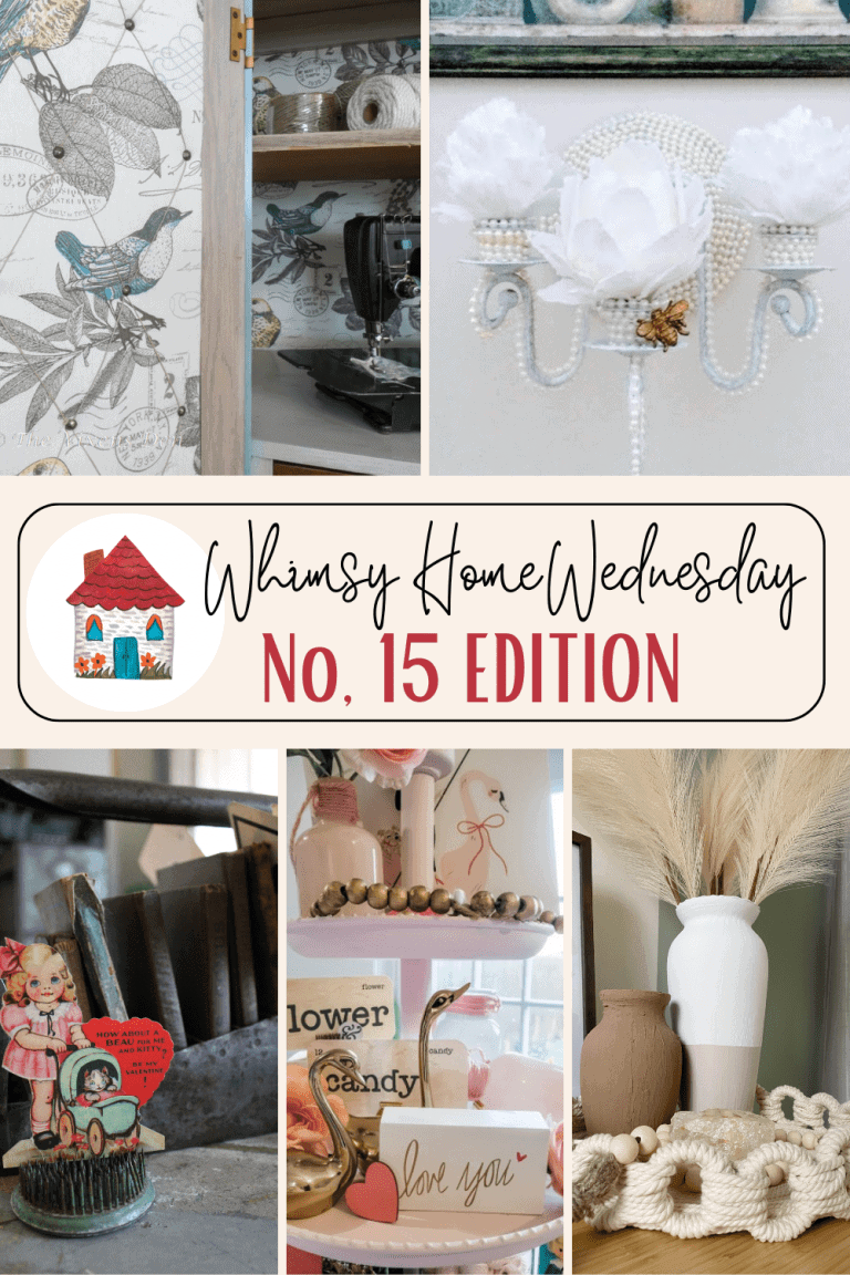 Pinterest Pin Whimsy Home Wednesday Blog Link Party