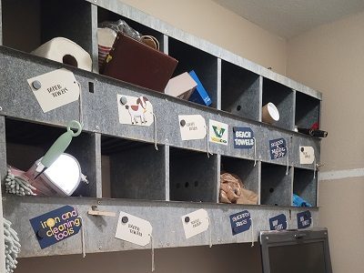 Redo Laundry Room - Chicken Nesting Box For Storage