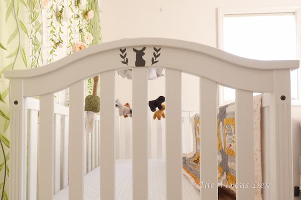 Painted Baby Crib
