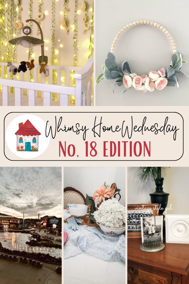 Whimsy Home Wednesday Blog Link Party No. 18