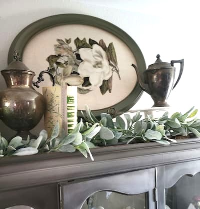 A Spring Look For The Top Of Your China Cabinet