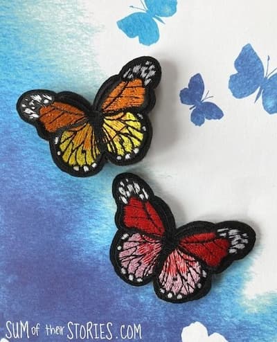 butterfly pins