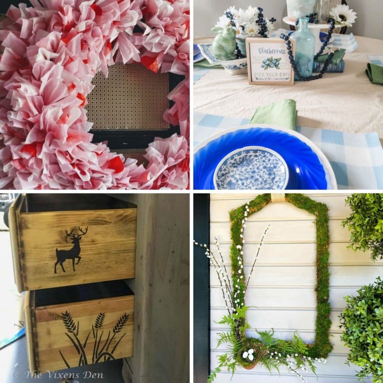 Join us on Whimsy Home Wednesday Blog Link Party No. 28 and see host projects, the features from the previous week and link up your posts!