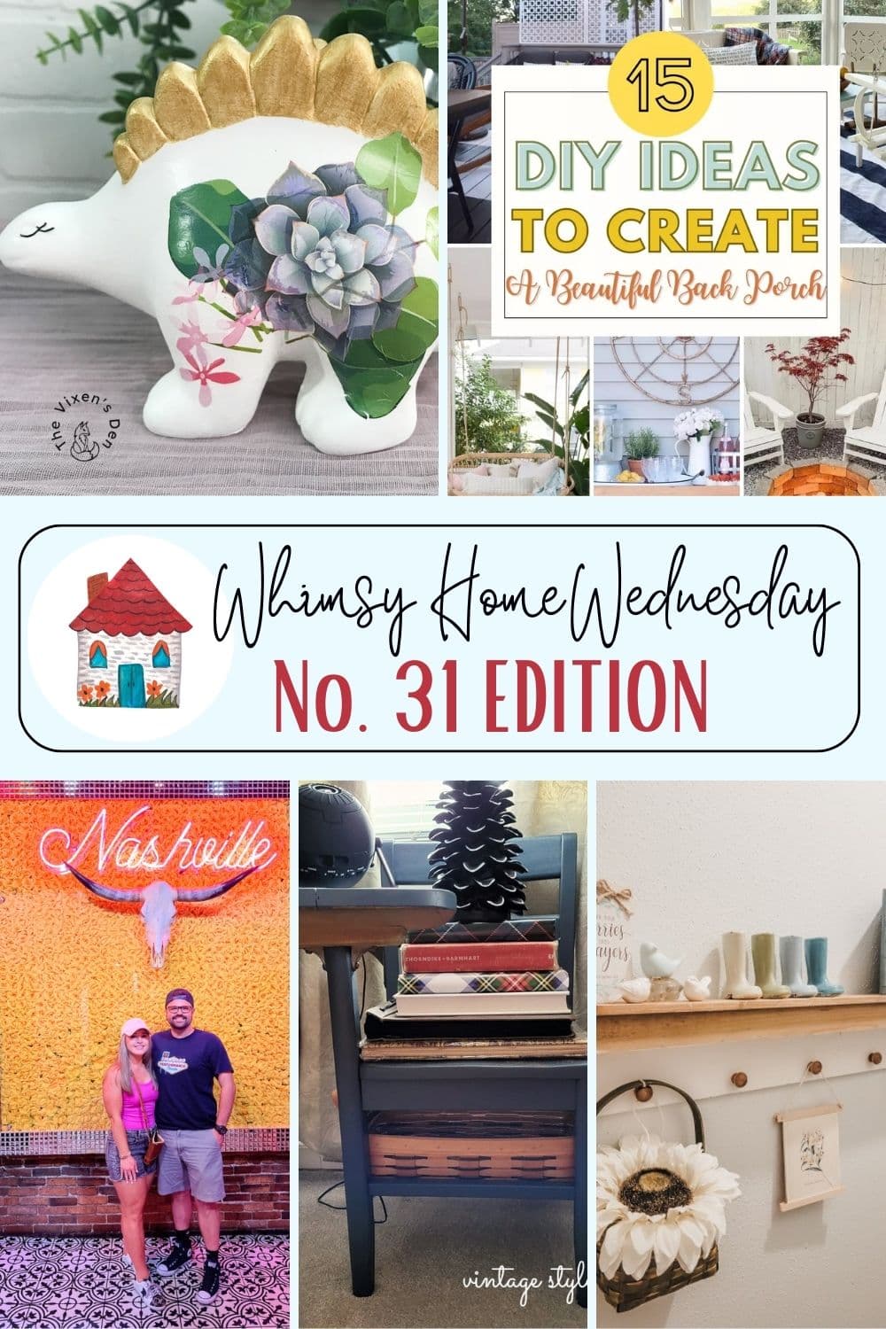 Whimsy Home Wednesday Blog Link Party No. 31