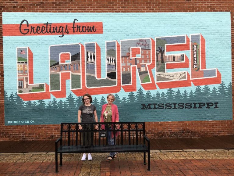 Laurel Mississippi mural