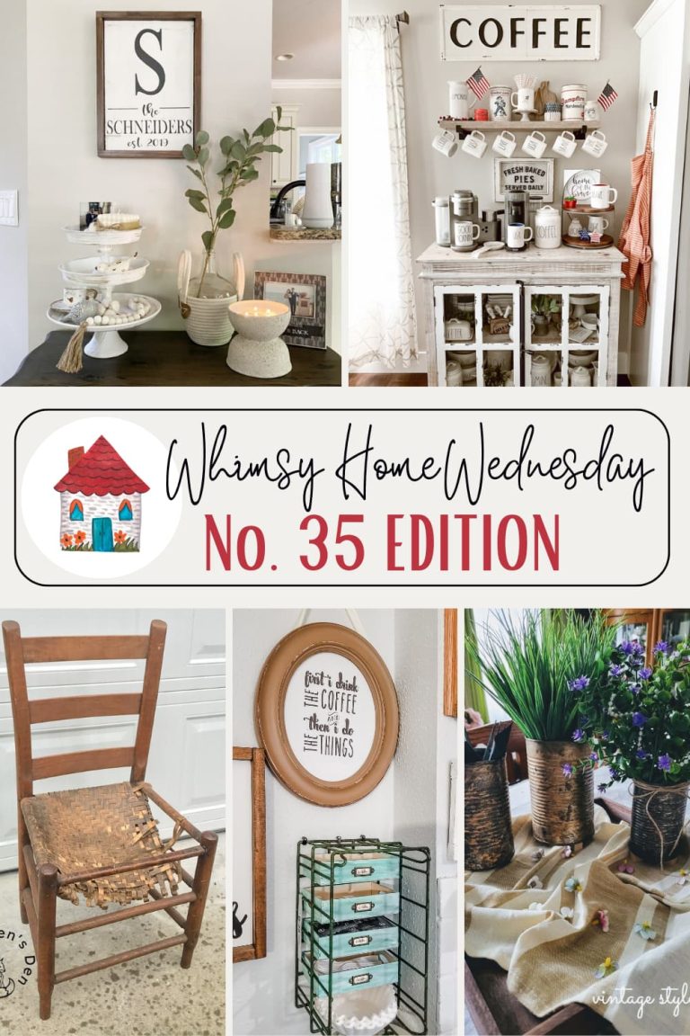 Whimsy Home Wednesday Blog Link Party No. 35