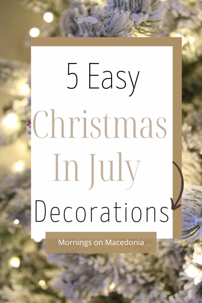 Christmas in July Decorations Graphic