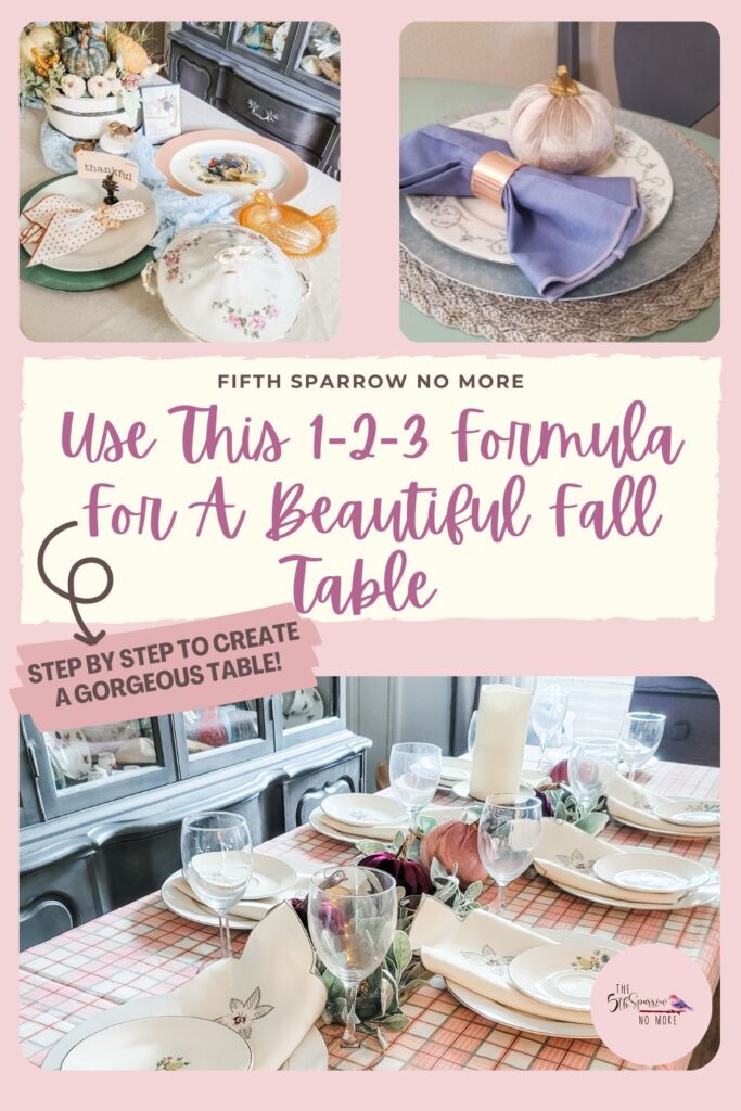 Graphic for fall tables