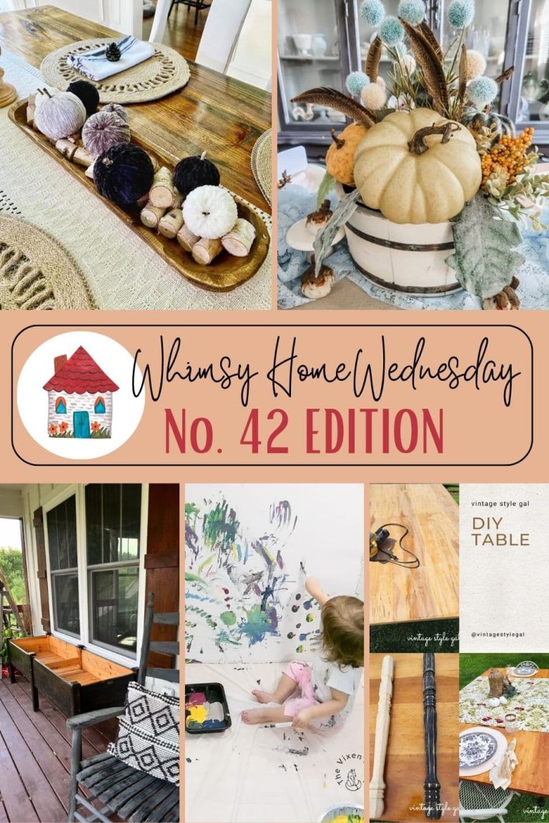 Whimsy Home Wednesday Blog Link Party No. 42