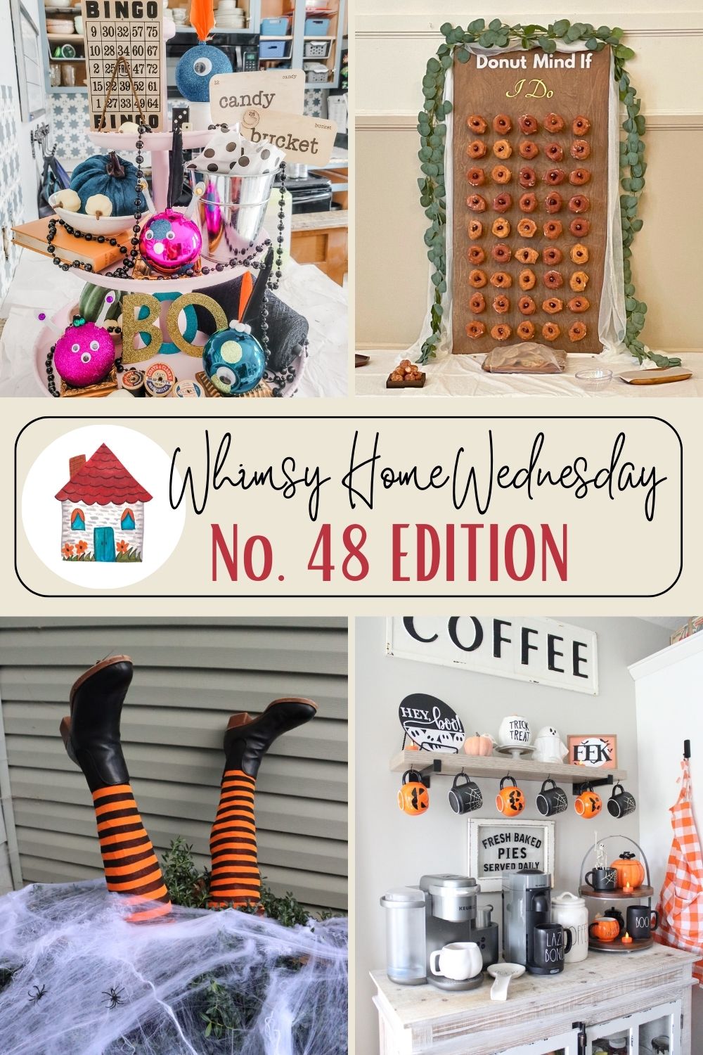 Join us on Whimsy Home Wednesday Blog Link Party No. 48 and see host projects, the features from the previous week and link up your posts!