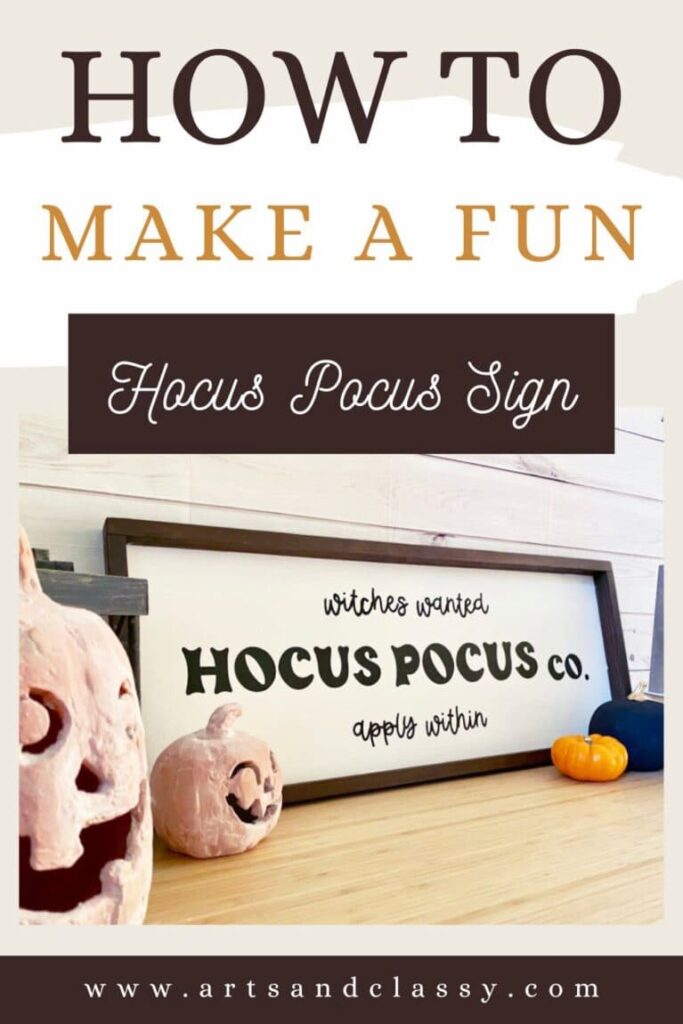 hocus pocus sign graphic