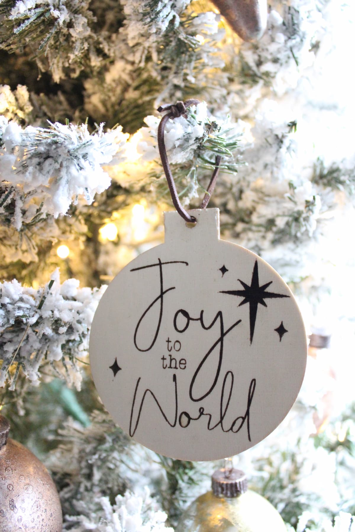 Joy To The World Ornament
