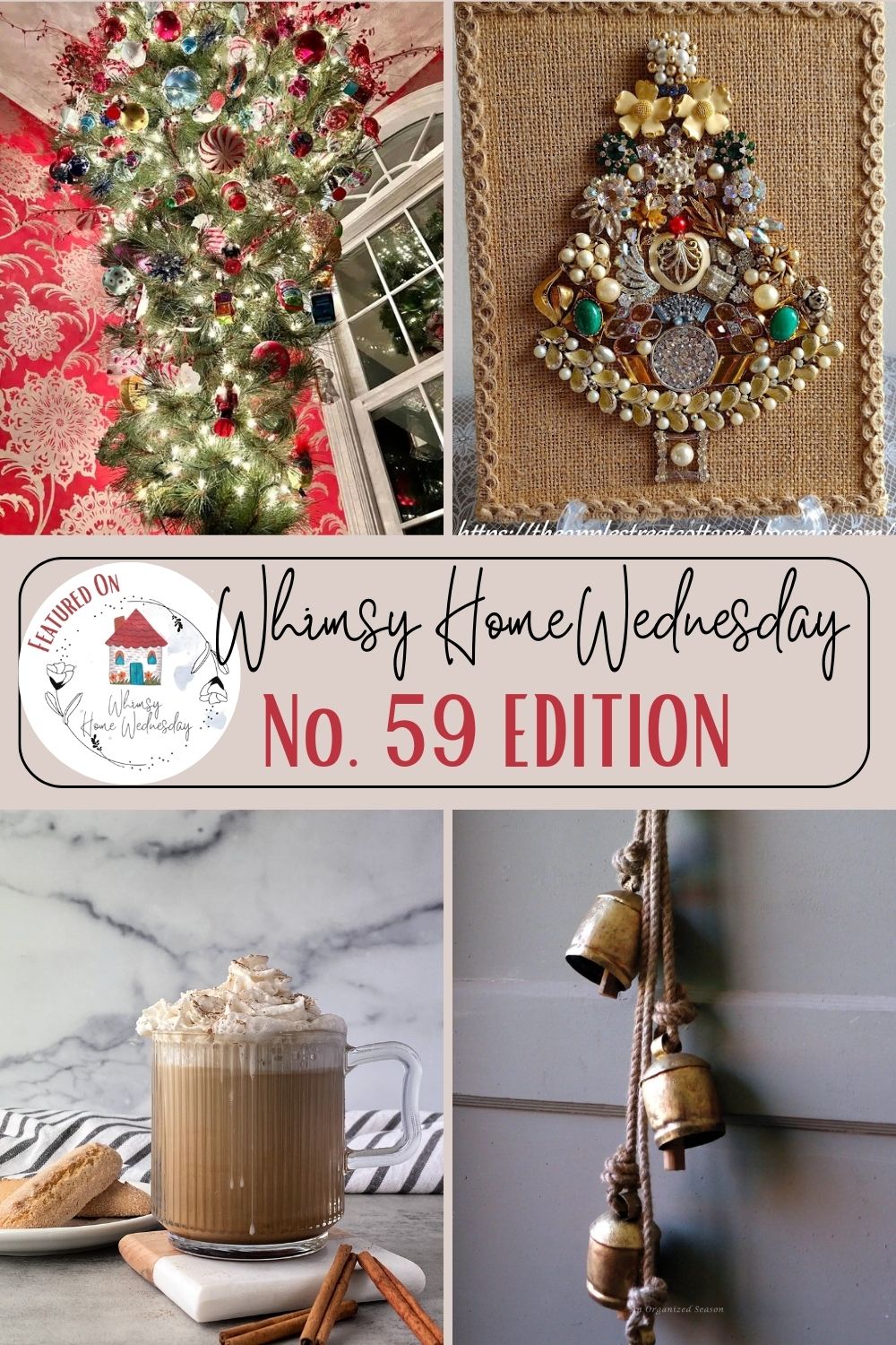 Join us on Whimsy Home Wednesday Blog Link Party No. 59 and see host projects, the features from the previous week and link up your posts!