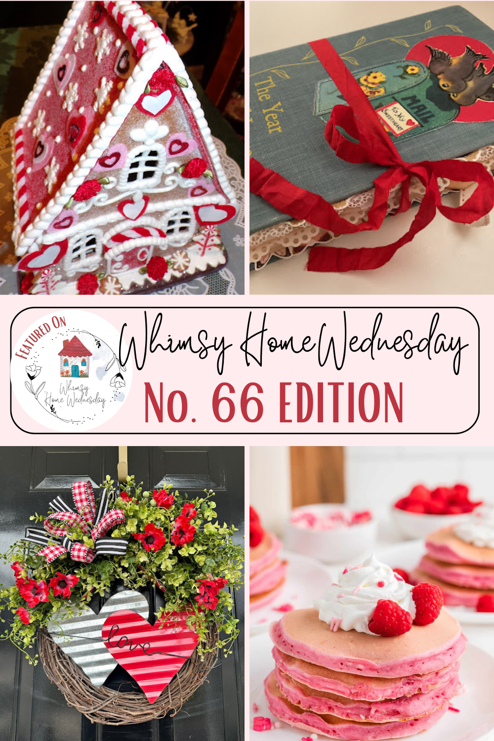 Join us on Whimsy Home Wednesday Blog Link Party No. 66 and see host projects, the features from the previous week and link up your posts!