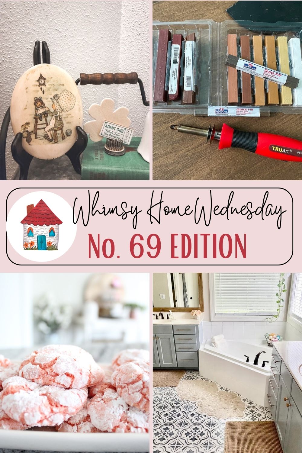 Whimsy Home Wednesday Blog Link Party No. 69