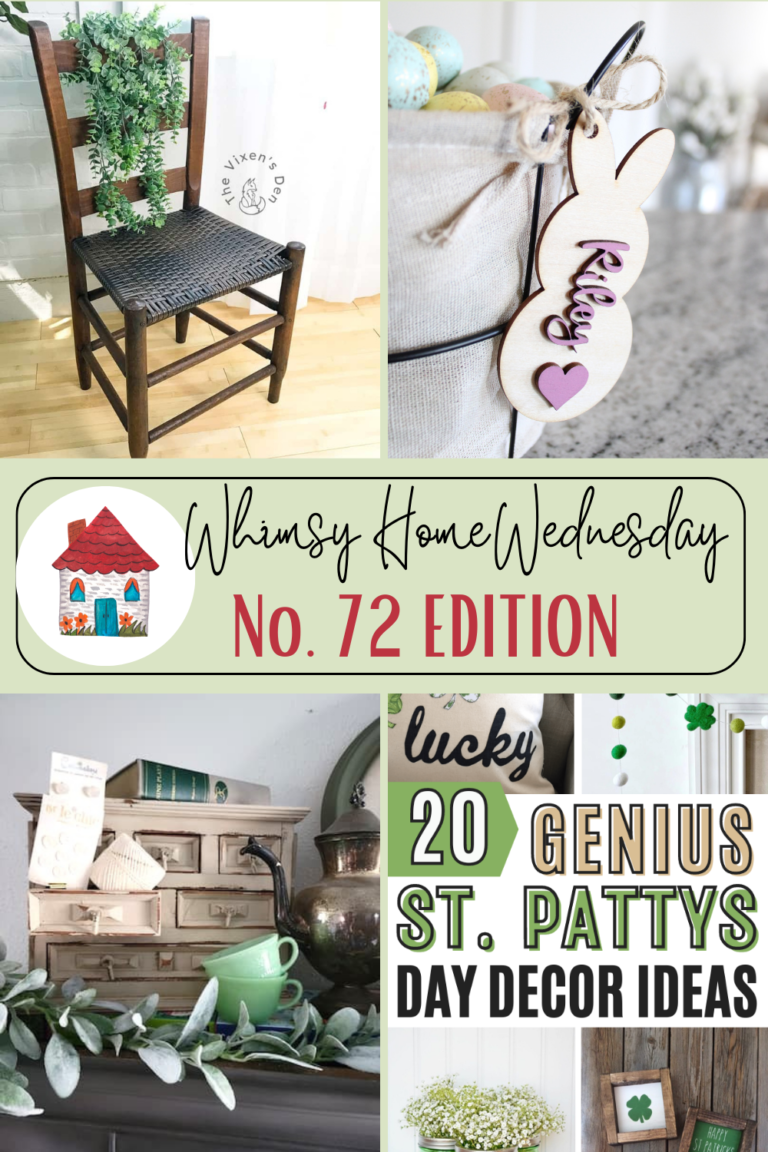 Whimsy Home Wednesday Blog Link Party No. 72