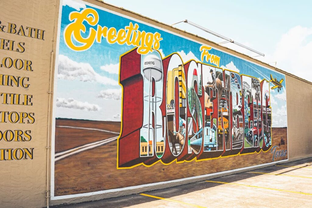 Rosenberg Texas mural