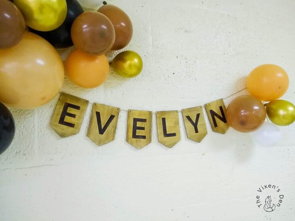 banner that reads evelyn