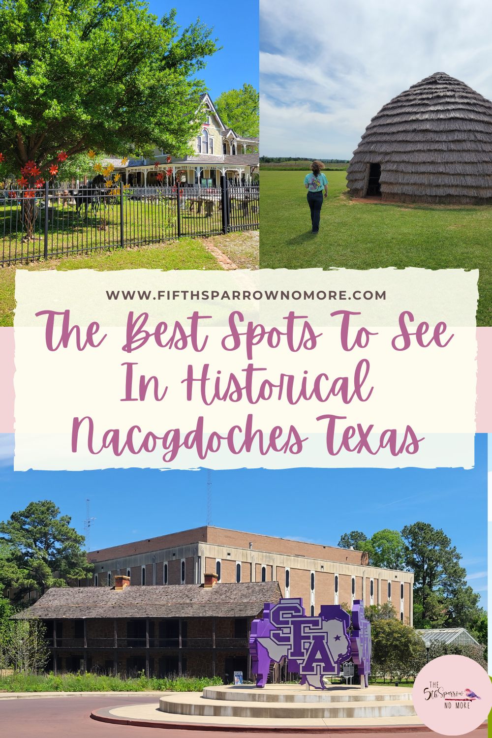 This post shares the best spots to see in historical Nacogdoches Texas. Favorite things to do are visit historic sites and shop downtown.