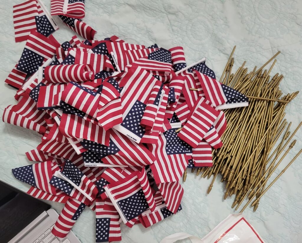 new American flags