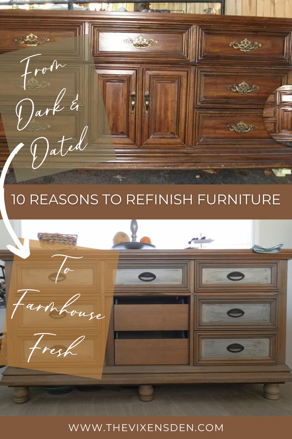 dresser before and after