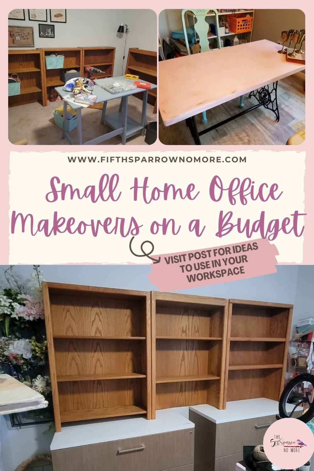 In this post I completed an easy DIY small home office makeover on a budget to give myself a dedicated office space in a spare room.