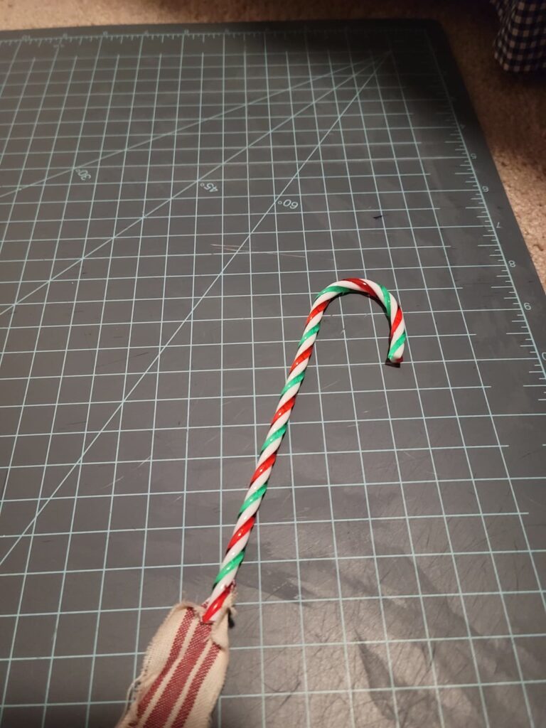 plastic candy cane