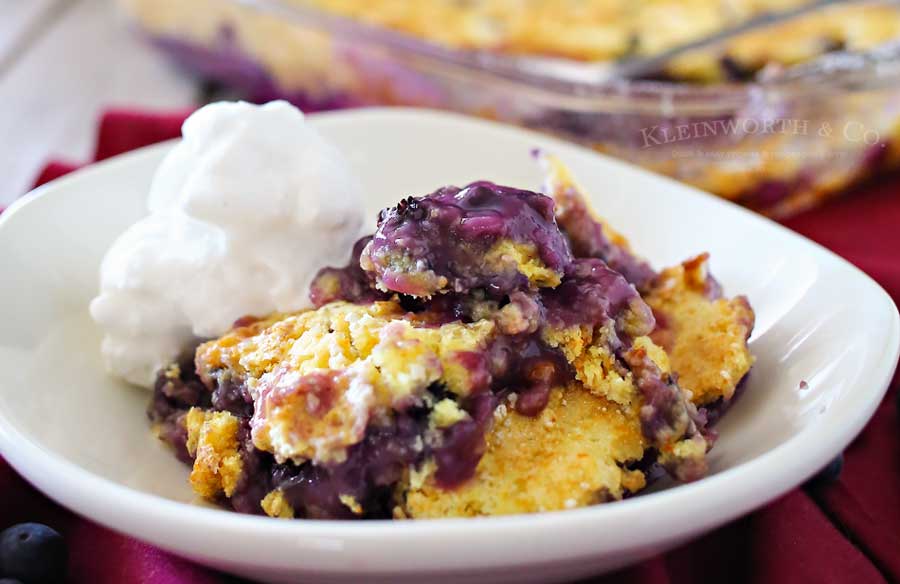 blueberry dessert