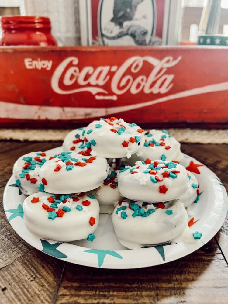 white chocolate covered oreos