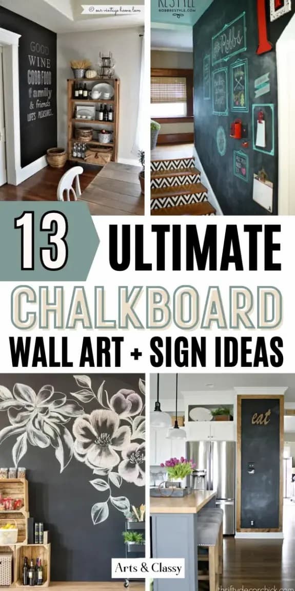 chalkboard home decor graphic