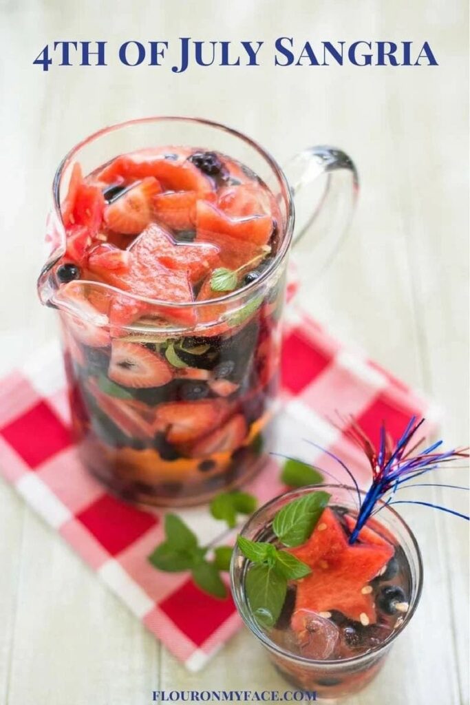 pitcher of berries
