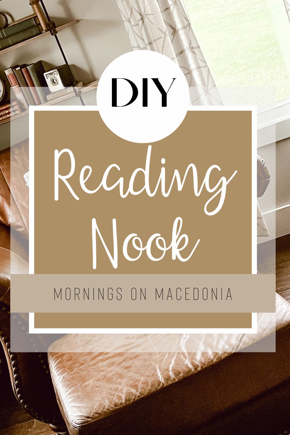 graphic that says reading nook