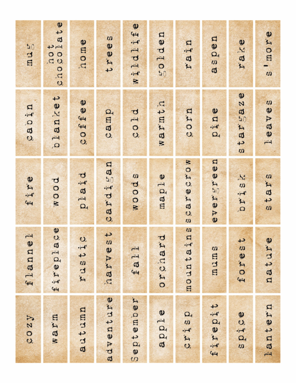 Fall Printable Crafting And Journal Bundle - Image 5