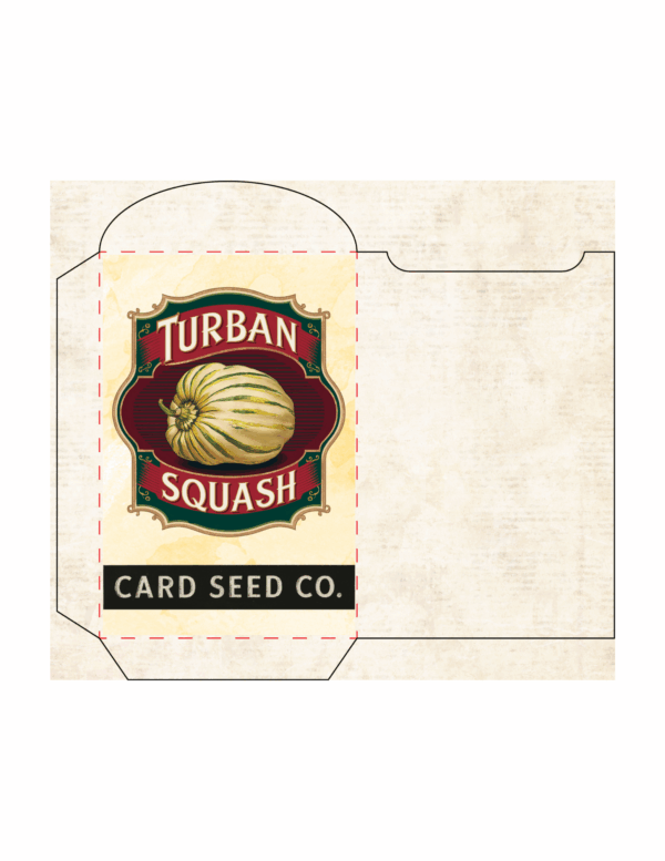 Vintage Pumpkin Seed Packets Printable - Image 3