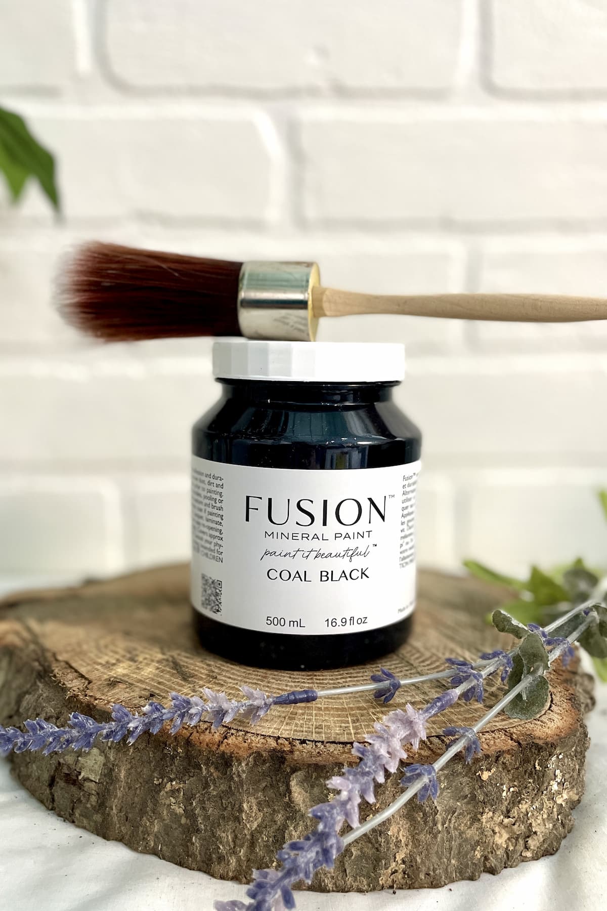 jar of fusion paint