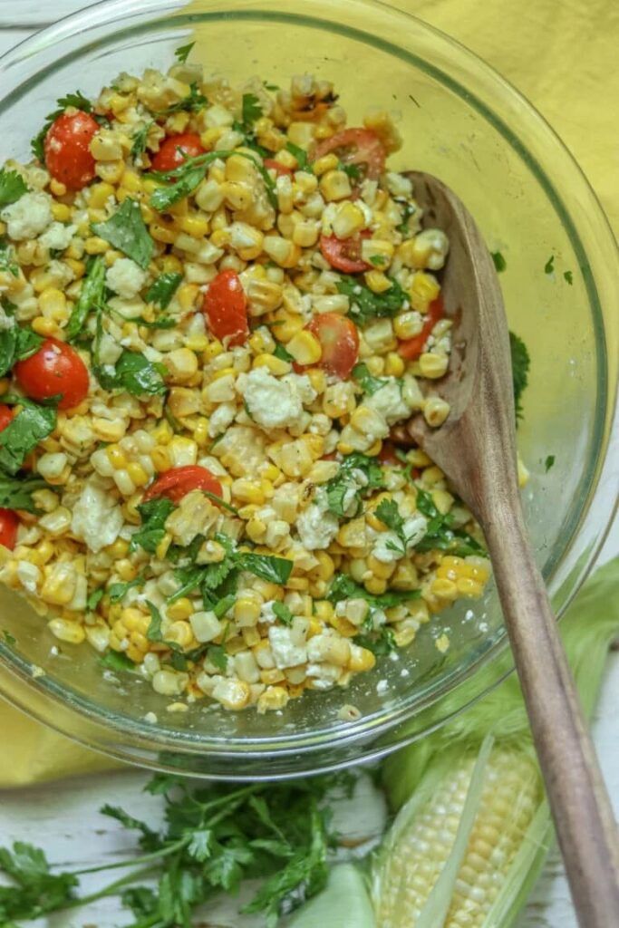 corn dish in a bowl