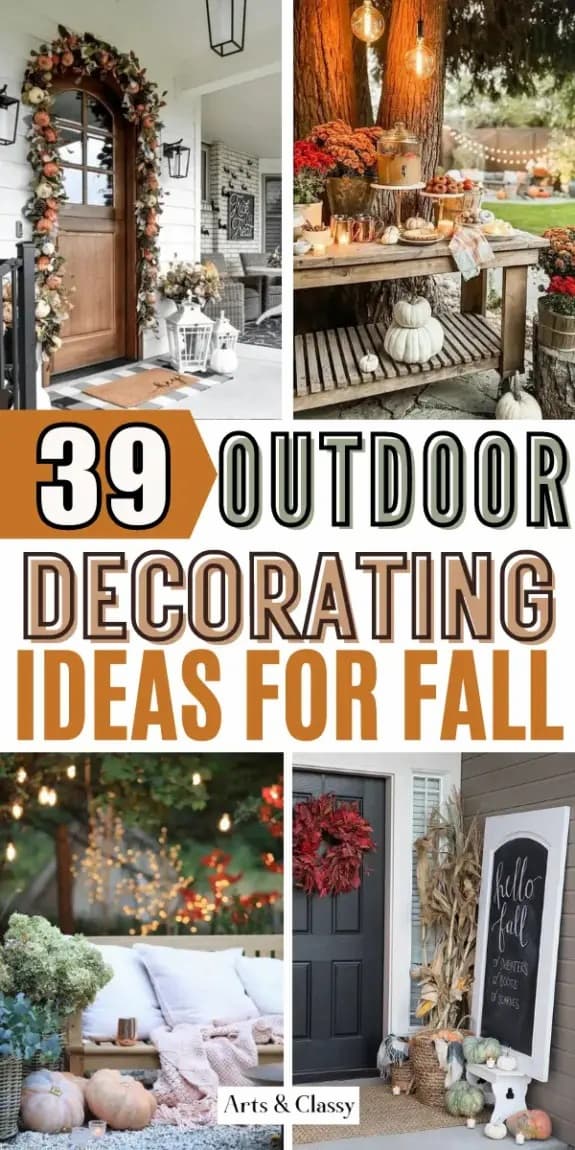 fall decorating ideas graphic